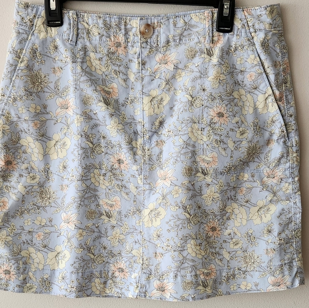 Floral Print Women's Skirt